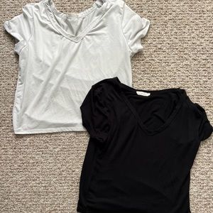 Black and white crop top!